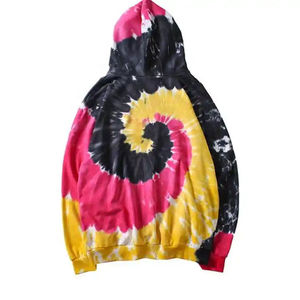 เสื้อฮู้ดมัดย้อมสำหรับผู้ชายเสื้อผ้าลำลองดีไซน์ใหม่ขนาดผู้ใหญ่ระบายอากาศโลโก้/สี - Product Image 2