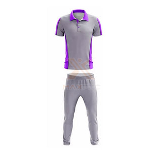Vêtements de sport respirants et écologiques, uniforme de cricket - Haute qualité, couleurs et tailles personnalisables, service OEM, nouveau design - Product Image 2
