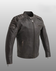 Custom Waterproof <b>Long</b> Sleeve Quick Dry Men <b>Leather</b> <b>Jacket</b> New Winter Warm Adult Size Men <b>Leather</b> <b>Jacket</b> - Product Image 1
