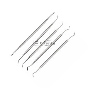 Juego de espátulas dentales de la mejor calidad al por mayor, 5 uds., instrumentos quirúrgicos eléctricos manuales, juego de espátulas dentales - Product Image 5