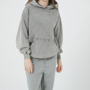 Sudadera con Capucha de Forro Polar Personalizable, Lavado Ácido, Larga, Transpirable, de Secado Rápido, Calidad Premium, Nuevo Diseño, Oversize - Product Image 6