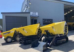 รถดัมพ์ขนาดเล็ก500กก. รถดัมพ์บรรทุกของได้เองรถขนดินขนาดเล็กแบบมีรางขนาดเล็กเครื่องปล่อยมลพิษด้านซ้ายเครื่องจักรเคลื่อนที่ด้วยตนเอง - Product Image 3