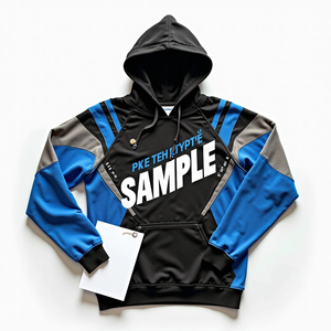 Sudadera con Capucha Extra Grande Personalizable para Hombre, Ropa Deportiva Resistente, Estilo Urbano, 100% Poliéster, Mezcla de Algodón Básica para Invierno - Product Image 5