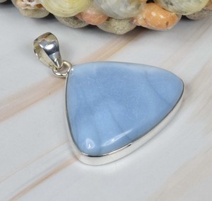 925 Plata de Ley sólida mes de octubre Colgante de Piedra natal ópalo peruano con ajuste de bisel colgantes de abalorios elegantes - Product Image 2