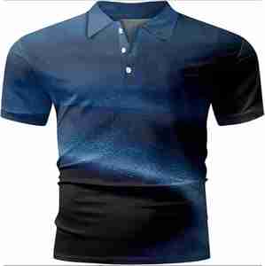 <b>Men's</b> Casual T-<b>Shirt</b> Best Quality Anti-Pilling Polyester Jersey Authenticity Portraits Design <b>Silk</b> Screen Printed Knitted High - Product Image 1