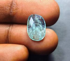 100% Piedra preciosa natural de alta calidad Aqua Blue Kyanite Forma de lujo Piedra preciosa genuina suelta para joyería a precios al por mayor OEM a granel - Product Image 5