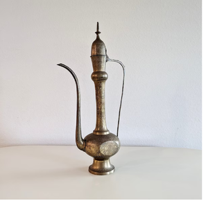 โต๊ะทองเหลืองทาสีทำด้วยมือสำหรับบ้านร้านอาหารโรงแรมโต๊ะไวน์ชากาแฟ - Product Image 3