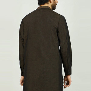 OEM <b>Men's</b> Muslim <b>Shalwar</b> <b>Kameez</b> Suits Sets Regular Fit Lightweight Cotton-Comfortable and Stylish - Product Image 2