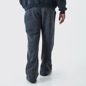 <b>Tech</b> Fleece Tracksuit for Men High Quality Customized Logo Jogger Sweatsuit Hood Breathable Zipper Acid <b>Wash</b> Printed Winter - Product Image 3