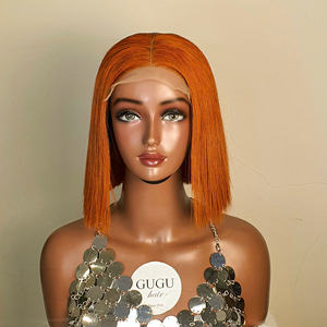 วิกผมบ๊อบสั้นธรรมชาติวิกผมจริง100% - Product Image 4