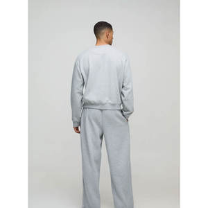 Vente en gros ensemble de sweat à capuche oversize pour hommes et femmes grande taille tissu tricoté imprimé bouffant personnalisé saison d'automne streetwear oem - Product Image 2