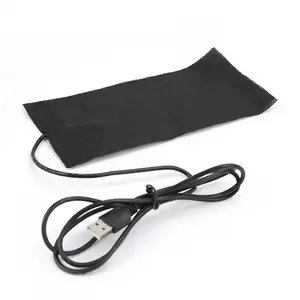 Coussin chauffant électrique connecté USB 10x20 5V mois d'hiver température efficace de 60 degrés