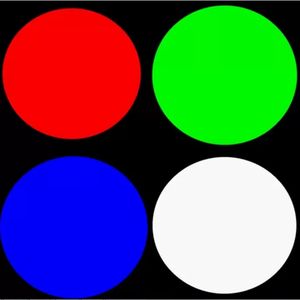 Lampe torche industrielle LED quatre bandes IP68, corps en alliage d'aluminium, batterie rechargeable, 5 watts, lumière uniforme, détection de traces - Product Image 1