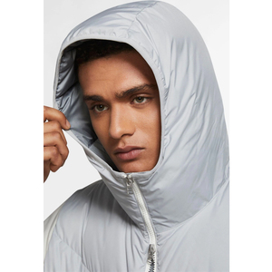 Fabricant de manteaux à bulles légers en duvet épais pour hommes, impression personnalisée du logo, hiver, veste matelassée unie de luxe de grande taille pour femmes - Product Image 4