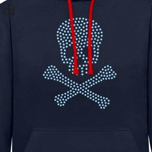 Sudadera con capucha de diamantes de imitación Logotipo personalizado Etiqueta privada Sudadera con capucha de diamantes de imitación Sudaderas con capucha - Product Image 6