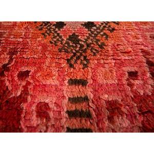 Nuray Large Area Hand Knotted Wool Rugs Pae-4589 <b>Red</b> & Orange Geometric Pattern for Home Living Room Hallway New Model-Room Rug - Product Image 3