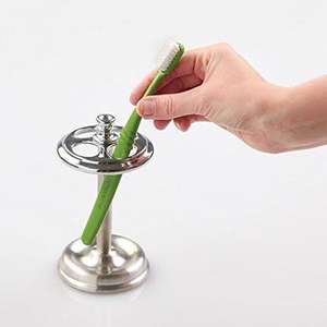 Soporte de acero inoxidable para cepillo de dientes de baño, soporte para pasta dental, accesorios de baño, Organizador - Product Image 4