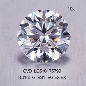 D'VINS JEWELS - Diamantes Sueltos Cultivados en Laboratorio, Corte Ovalado, D VVS2, 0.5ct-1.5ct, Excelente Certificación, Rango de Color O-Z para Joyería Certificada - Product Image 2