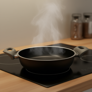 LAZISE Sartén Antiadherente de Aluminio de 24 cm, Color Negro, Compatible con el Modelo Ballarini 1009888 - Product Image 3