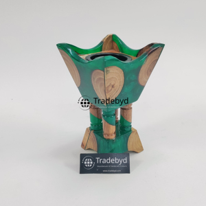 Quemador de Incienso de Madera Hecho a Mano de Primera Calidad Tradebyd, Porta Incienso Decorativo Árabe Indio para Regalo - Product Image 3