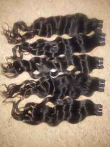 Grade A + 100% extensions de cheveux vierges péruviennes humaines droites perruques de trame avant en dentelle brésilienne perte gratuite alignée-usine directe - Product Image 2