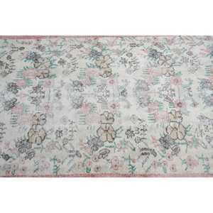 Vintage 3.5x5.9 ft Rug, Turkish Rug, <b>Red</b> Floral Rug <b>Wool</b> - Product Image 5