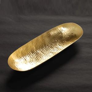 Vente chaude Moderne De Luxe Placage Or À La Main De Qualité Commerciale En Métal Plateau De Service Ensemble De Deux Pièces pour Une Utilisation De Table De Mariage - Product Image 6