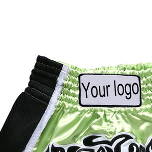Logotipo personalizado Muay Thai Shorts Boxeo Hombres Venta al por mayor Boxeo de alta calidad MMA Shorts para hombres - Product Image 5