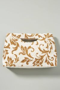 Bolsa para monedas de cuentas de semillas bordadas a la moda, tamaño/Color/Logotipo personalizable ligero para decoraciones de regalo hechas a mano - Product Image 3