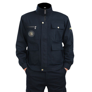 ชุดเครื่องแบบพนักงานแบบสั่งทำชุดคลุมช่างเครื่องระบายอากาศได้ดีสำหรับชุดทำงานก่อสร้างอุตสาหกรรมสำหรับคนงาน - Product Image 1