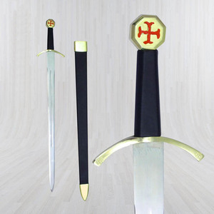 芸術におけるフリーメイソンのテンプル騎士の儀式用剣：卸売業者様向け