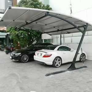 Garages doubles en métal de carport de vente chaude pour deux voitures - Product Image 3