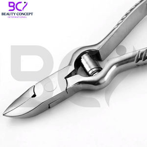 Cortaúñas de Podología de acero inoxidable con mango largo, cortaúñas de alta resistencia para Podología con hoja curva para el cuidado de los pies - Product Image 4