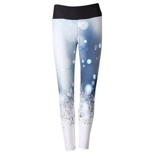 Leggings Deportivos de Cintura Alta para Mujer, Premium, Suaves, Transpirables, de Algodón/Bambú, Antibacterianos, Pantalones de Yoga con Diseño de Sublimación Personalizado - Product Image 1