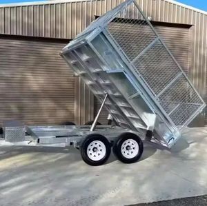 รถเทรลเลอร์รถแทรคเตอร์แบบลาดเอียงด้านหลังและด้านข้างสำหรับงานหนักใช้วัสดุเหล็กไฮดรอลิกใหม่/สินค้าใช้10Ton - Product Image 6