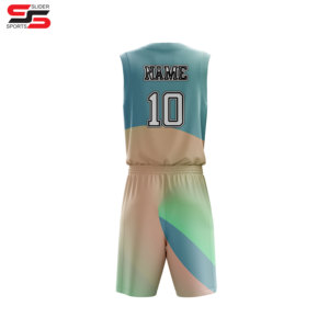 Vente en gros en stock ensembles de basket-ball personnalisés pour hommes uniformes vêtements de sport respirants maillot de basket-ball pour jeunes - Product Image 2
