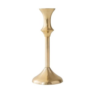 Décoration de mariage à 7 bras, support de bâton de bougie, chandelier de finition plaqué or, candélabre, bougeoir - Product Image 5