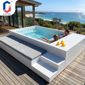 Sturdy Waterproof <b>Material</b> Above Ground <b>Sofa</b> Chair Swimming Pool For Family Gathering Resort Villa Outdoor Space With Complete - Product Image 1