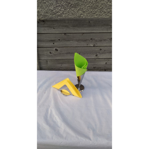 Porte-serviettes de table décoratif en acier inoxydable et support avec poignées dorées Meilleur vendeur Porte-serviettes en métal de grande taille - Product Image 2