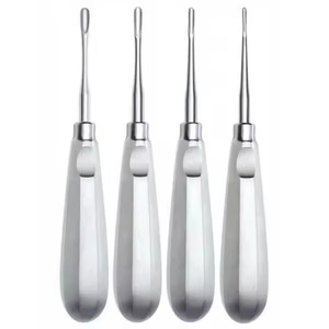 Différentes formes de conception manuelle ensemble d'ascenseurs de luxation en acier inoxydable de haute qualité ascenseurs de racine d'extraction dentaire personnalisés CE - Product Image 3