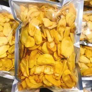 وجبة خفيفة فيتنامية مجففة من Jackfruit مقرمشة/فراغي رقائق Jackfruit OEM تعبئة مخصصة