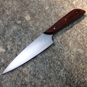 มีดทำครัวทำจากเหล็กสแตนเลสแบบมืออาชีพงานตามสั่งมีดดีไซน์ใหม่ทำจากไม้ธรรมชาติใช้ในครัว - Product Image 2