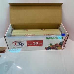 Produit chaud 2025 Offre Spéciale PVC Cling Wrap Film Alimentaire Jumbo Rouleau pour Alimentaire En Plastique Wrap Alimentaire Film 30cm * 350m * 10mic Transparent - Product Image 4