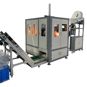 เครื่องเป่าขวดพลาสติกอัตโนมัติ 4 ช่อง รุ่น 3500BPH สำหรับน้ำแร่ พร้อมอุปกรณ์เป่าขวดพลาสติก - Product Image 1