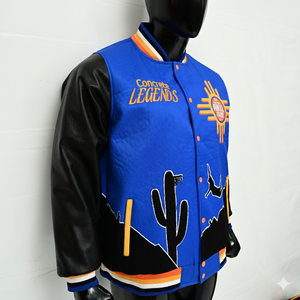 Nouvelle Veste d'Hiver en Satin de Style Varsity, Vente Chaude, Haute Qualité, Manches en Cuir, Doublure Chauffante à l'Intérieur - Product Image 2