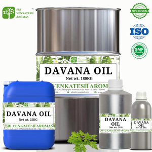 Aceite de Davana Sri Venkatesh Aromas, 100% Puro y Natural, Destilado al Vapor de Primera Calidad, Empaque Personalizado Disponible en 10ml, 30ml y 120ml - Product Image 2