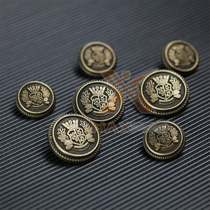 กระดุมชุดเครื่องแบบพิธีการกระดุมเหล็กสีตามสั่ง - Product Image 6