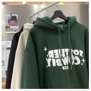 2025 vente en gros personnalisé 3d impression à capuche surdimensionné hommes pull à capuche sweats mousse impression logo poids lourd bouffée sweats à capuche - Product Image 1