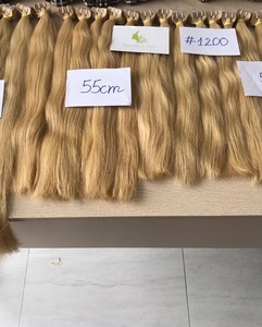 Cheveux de bambou gros cuticule aligné vietnamien 100% vierge naturel humain Remy ruban dans les extensions cheveux humains - Product Image 3