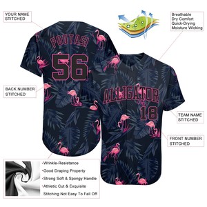 Haute qualité Sublimation dégradé de couleur grande taille respirant pour 2025 hommes nouvelle conception en gros uniformes de baseball pour adultes - Product Image 3